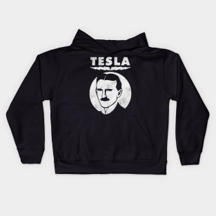 scientist nikola tesla Kids Hoodie